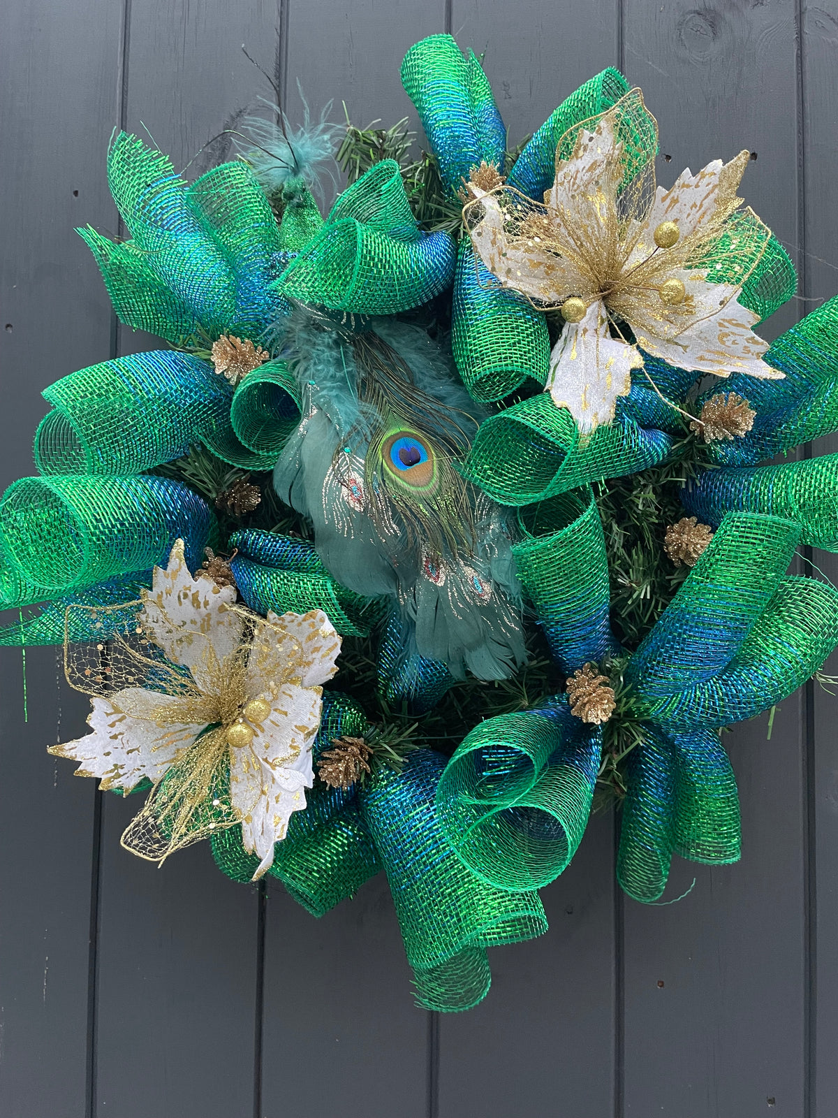 Peacock Swirl 40cm