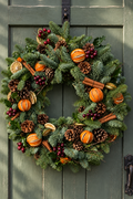 Orange Spice 40cm Wreath