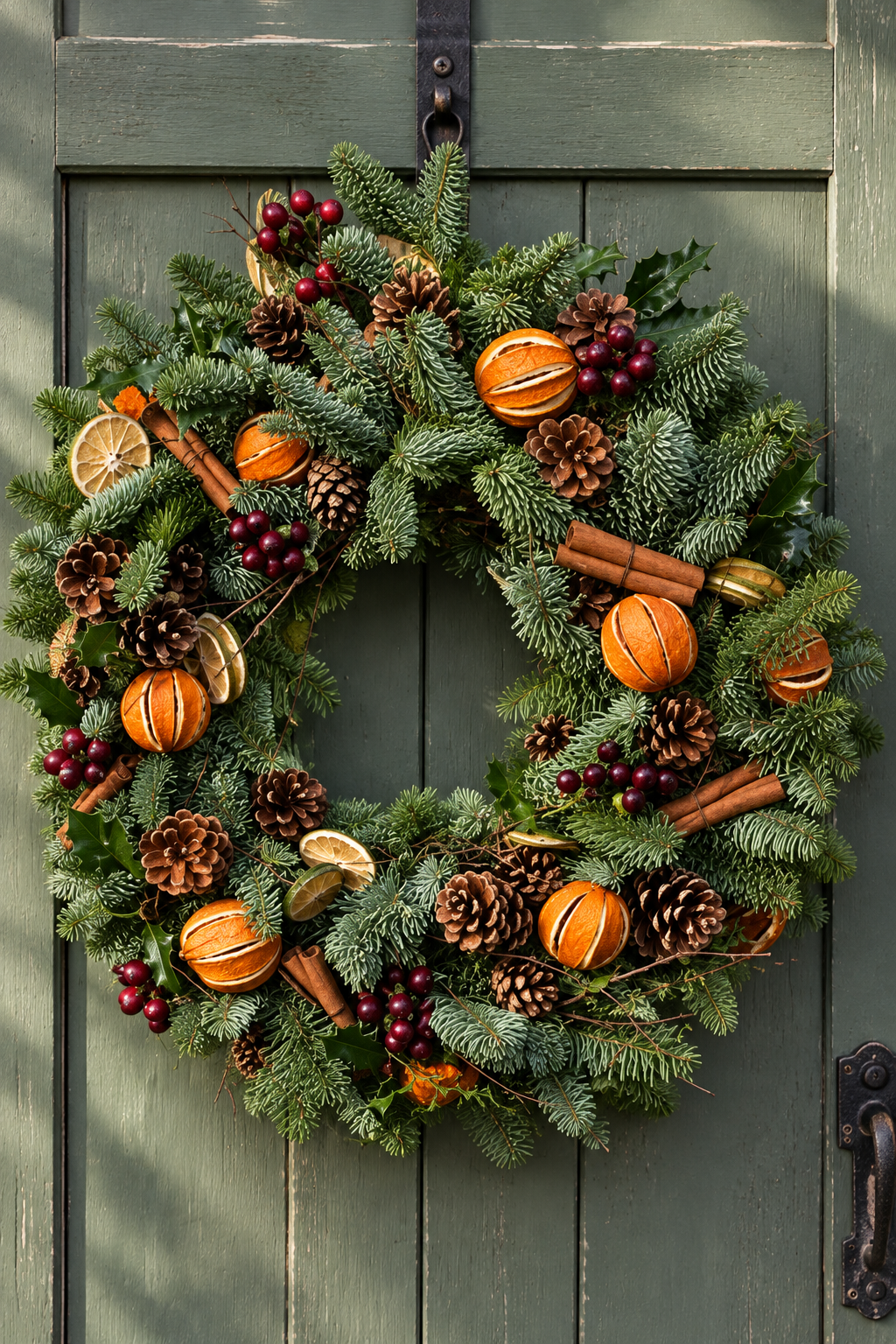 Orange Spice 40cm Wreath